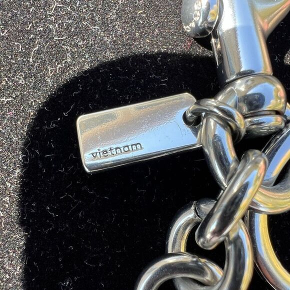 Coach Spinning Star Bag Key Ring Charm - Picture 13 of 13